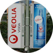 světelná reklama Veolia - zvětšit